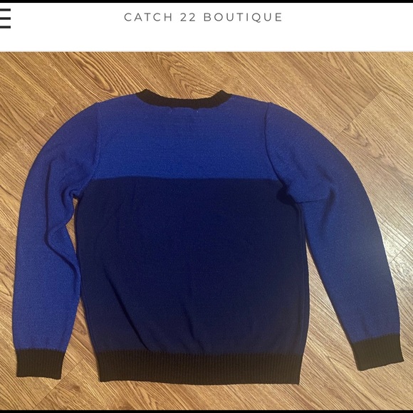 Jonathan Simkhai Blue Sweater sz XS - Picture 3 of 3